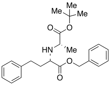 N-[1-(S)-Benzyloxycarbonyl-3-phenylpropyl]-L-alanine tert-Butyl Ester - Chemical structure and product image