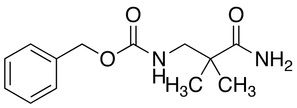 3N-Benzyloxycarbonyl 3-Amino-2,2-dimethylpropanamide - Chemical structure and product image