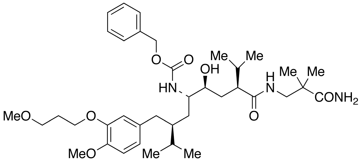 delta N-Benzyloxycarbonyl Aliskiren - Chemical structure and product image