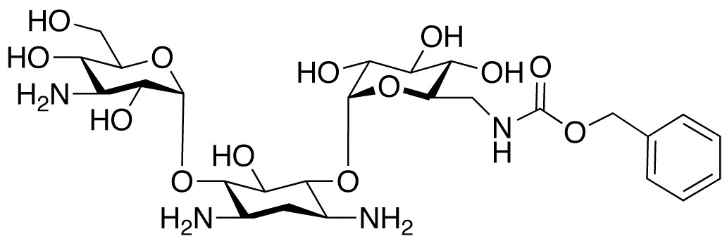 6-N-(Benzyloxycarbonyl)kanamycin A Sulfate - Chemical structure and product image