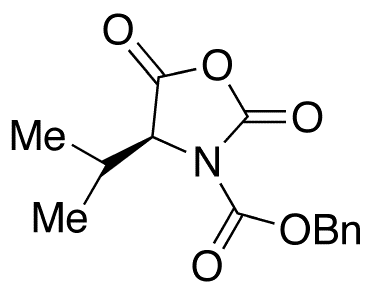 (S)-3-(Benzyloxycarbonyl)-4-isopropyl-2,5-oxazolidinedione - Chemical structure and product image