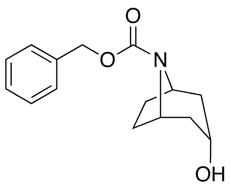 N-Benzyloxycarbonyl Nortropine - Chemical structure and product image