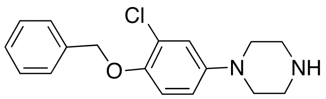 1-(4-Benzyloxy-3-chlorophenyl)piperazine - Chemical structure and product image
