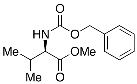 N-Benzyloxycarbonyl D-Valine Methyl Ester - Chemical structure and product image