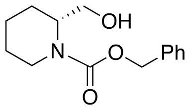 (R)-N-Benzyloxycarbonyl-2-piperidinemethanol - Chemical structure and product image