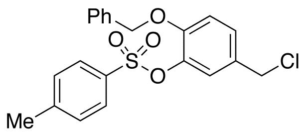 6-(Benzyloxy)-alpha-chloro-m-cresol p-Toluenesulfonate - Chemical structure and product image