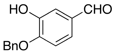 4-Benzyloxy-3-hydroxybenzaldehyde - Chemical structure and product image