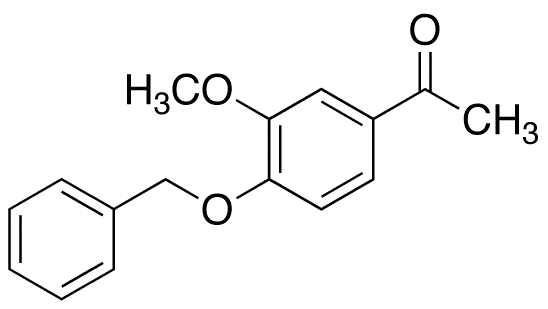 1-(4-Benzyloxy-3-methoxyphenyl)ethanone - Chemical structure and product image