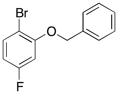 2-Benzyloxy-1-bromo-4-fluorobenzene - Chemical structure and product image