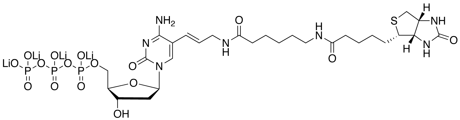 Biotin-11-dCTP - Chemical structure and product image