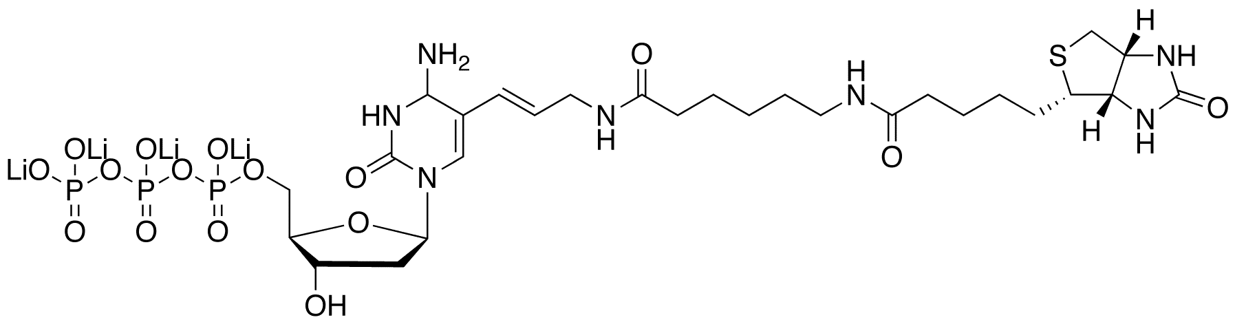 Biotin-11-dUTP - Chemical structure and product image