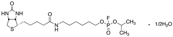 6-N-Biotinylaminohexyl Isopropyl Phosphorofluoridate, Hemihydra - Chemical structure and product image
