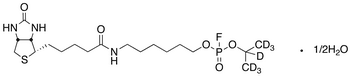 6-N-Biotinylaminohexyl Isopropyl-d7 Phosphorofluoridate, Hemihydrate - Chemical structure and product image