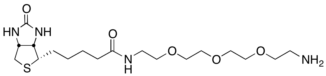 (+)-Biotinyl 3,6,9-Trioxaundecanediamine - Chemical structure and product image