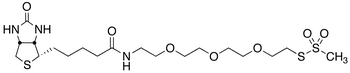 1-Biotinylamino-3,6,9-trioxaundecane-11-yl-methanethiosulfonate - Chemical structure and product image