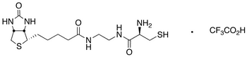 N-Biotinyl-Nâ€™-cysteinyl Ethylenediamine Trifluoroacetic Acid Salt - Chemical structure and product image