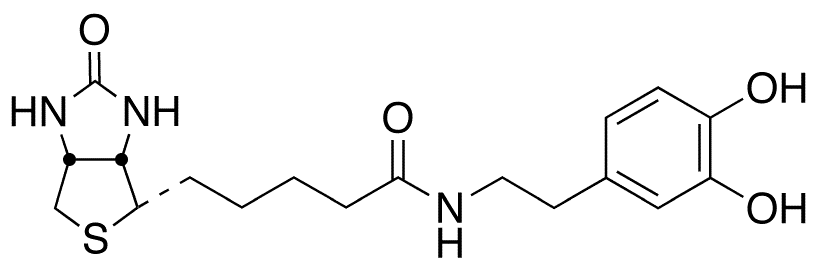N-Biotinyl Dopamine - Chemical structure and product image