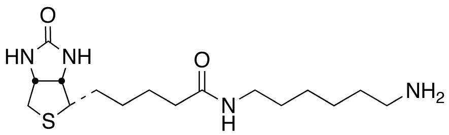 N-Biotinyl-1,6-hexanediamine - Chemical structure and product image