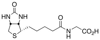 N-Biotinyl Glycine - Chemical structure and product image