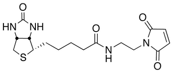 N-Biotinyl-Nâ€™-maleimido-ethylenediamine - Chemical structure and product image