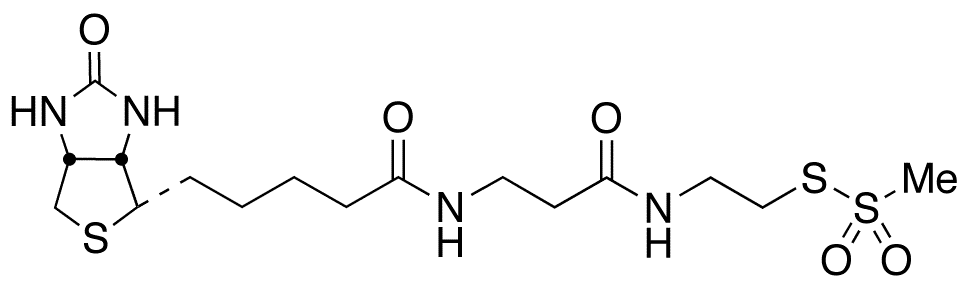 N-Biotinyl Propionylaminoethyl Methanethiosulfate - Chemical structure and product image