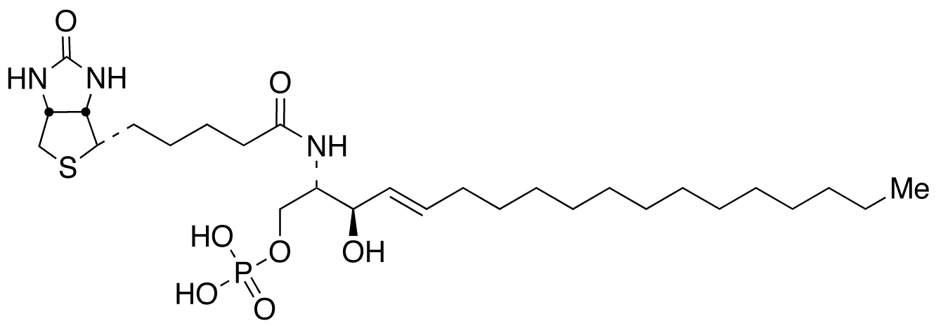 N-Biotinyl D-erythro-Sphingosine-1-phosphate - Chemical structure and product image