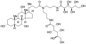 N,N-Bis[3-D-gluconamidopropyl]cholamide - Chemical structure and product image