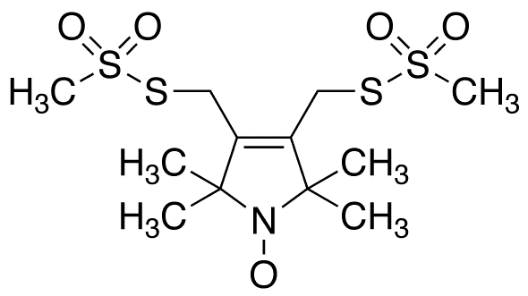 3,4-Bis-(methanethiosulfonylmethyl)-2,2,5,5-tetramethyl-2,5-dihydro-1H-pyrrol-1-yloxy Radical - Chemical structure and product image