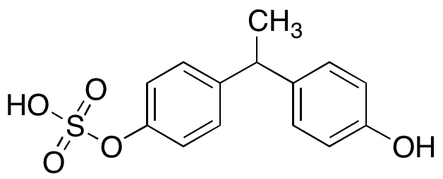 Bisphenol E Monosulfate - Chemical structure and product image