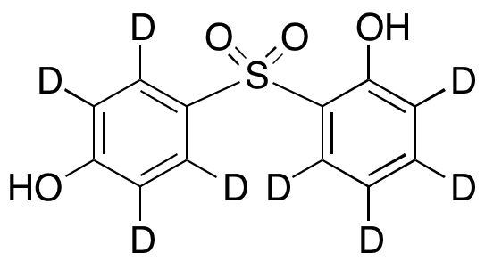 24 Bisphenol S-d8 - Chemical structure and product image