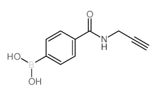 4-(propargylaminocarbonyl)phenylboronic acid - Chemical structure and product image