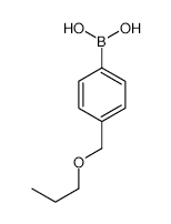 4-(propoxymethyl)phenylboronic acid - Chemical structure and product image