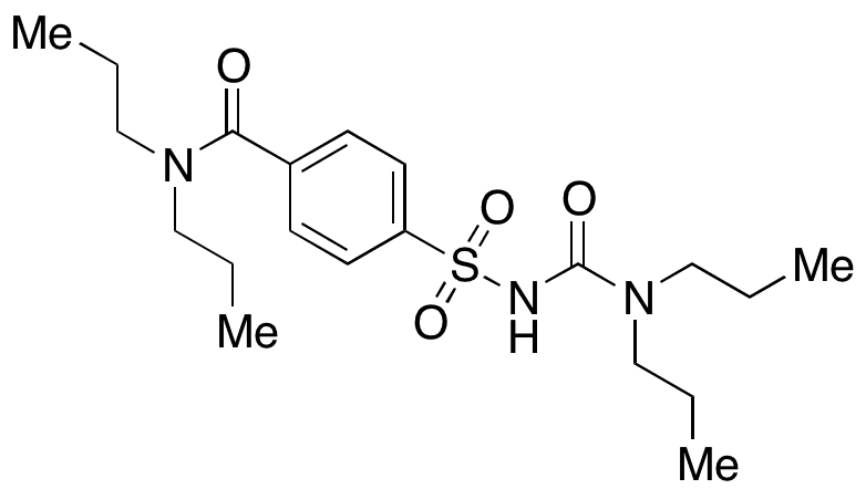 p-Bis(di-n-propyl)carbamylbenzenesulfonamide - Chemical structure and product image