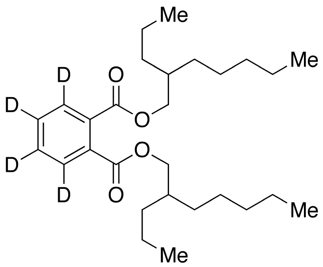 Bis(2-propylheptyl) Phthalate-d4 - Chemical structure and product image