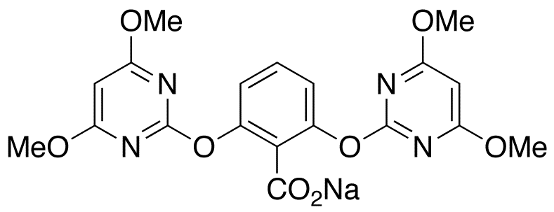 Bispyribac Sodium - Chemical structure and product image