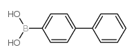 4-Biphenylboronic acid - Chemical structure and product image