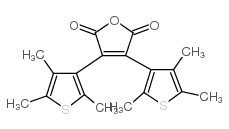 2,3-Bis(2,4,5-trimethyl-3-thienyl)maleic anhydride - Chemical structure and product image