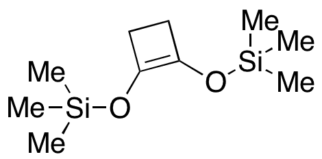 1,2-Bis(trimethylsilyloxy)cyclobutene - Chemical structure and product image