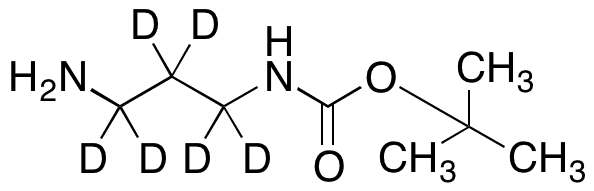 N-Boc-1,3-propanediamine-d6 - Chemical structure and product image