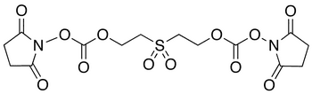 Bis[2-(succinimidooxycarbonyloxy)ethyl] Sulfone - Chemical structure and product image