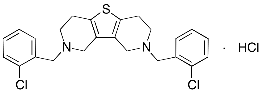 Bisticlopidine Hydrochloride - Chemical structure and product image