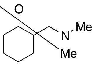 2-(Bismethyl)aminomethylcyclohexanone - Chemical structure and product image
