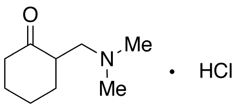 2-(Bismethyl)aminomethylcyclohexanone Hydrochloride - Chemical structure and product image