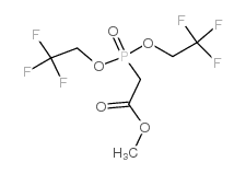 Bis(2,2,2-trifluoroethyl) (methoxycarbonylmethyl)phosphonate - Chemical structure and product image