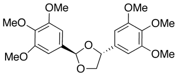 Bis-(3,4,5-trimethoxyphenyl)-1,3-dioxolane - Chemical structure and product image