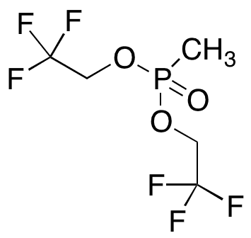 Bis(2,2,2-trifluoroethyl) Methylphosphonate - Chemical structure and product image
