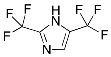 2,4-Bis(trifluoromethyl)-1H-imidazole - Chemical structure and product image