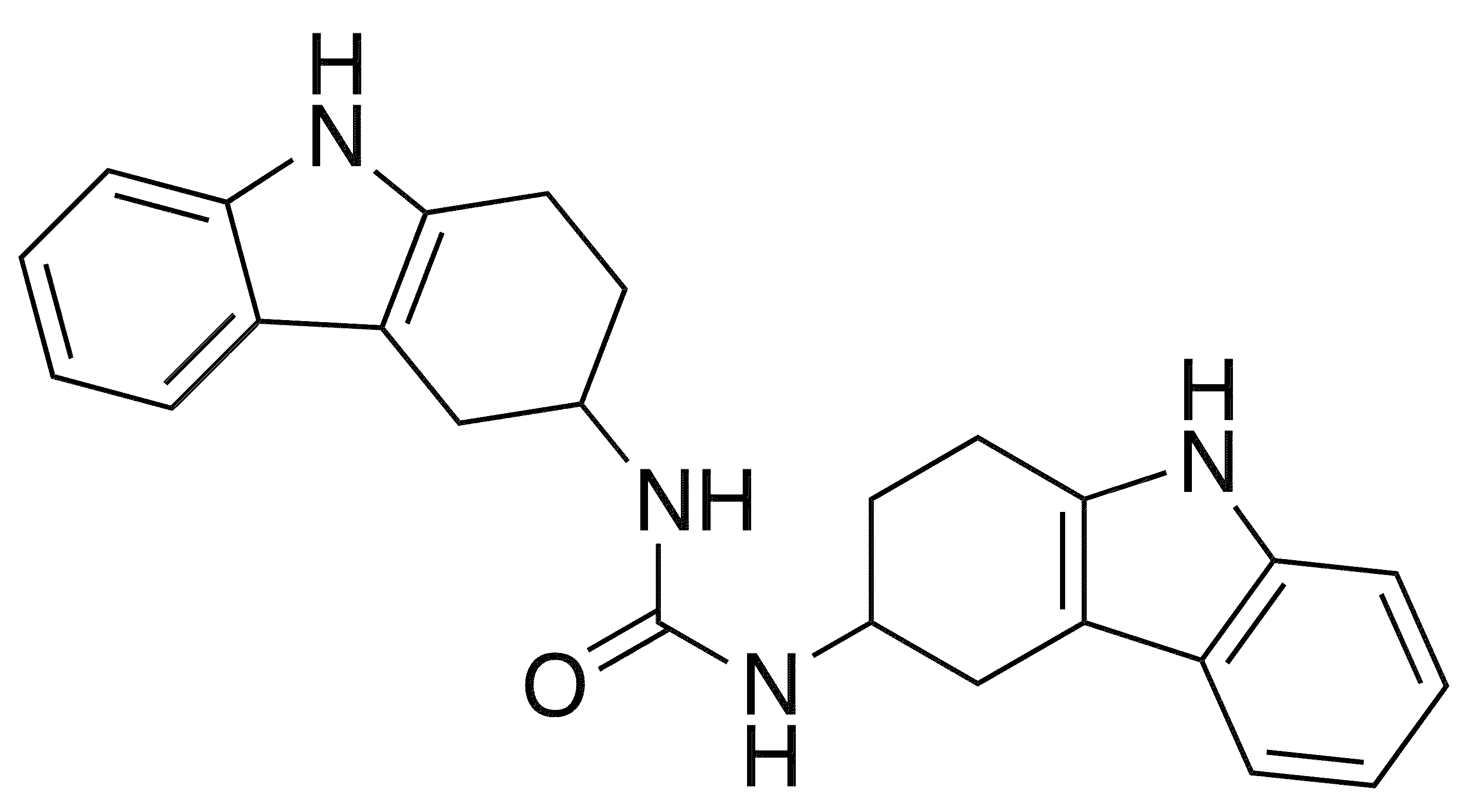 1,3-Bis(2,3,4,9-tetrahydro-1H-carbazol-3-yl)urea - Chemical structure and product image