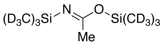 N,O-Bis(trimethyl-d9-silyl)acetamide >90% - Chemical structure and product image