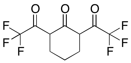 2,6-Bis(2,2,2-trifluoroacetyl)cyclohexanone - Chemical structure and product image